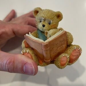 Cherished Teddies The Book of Teddies Figurine